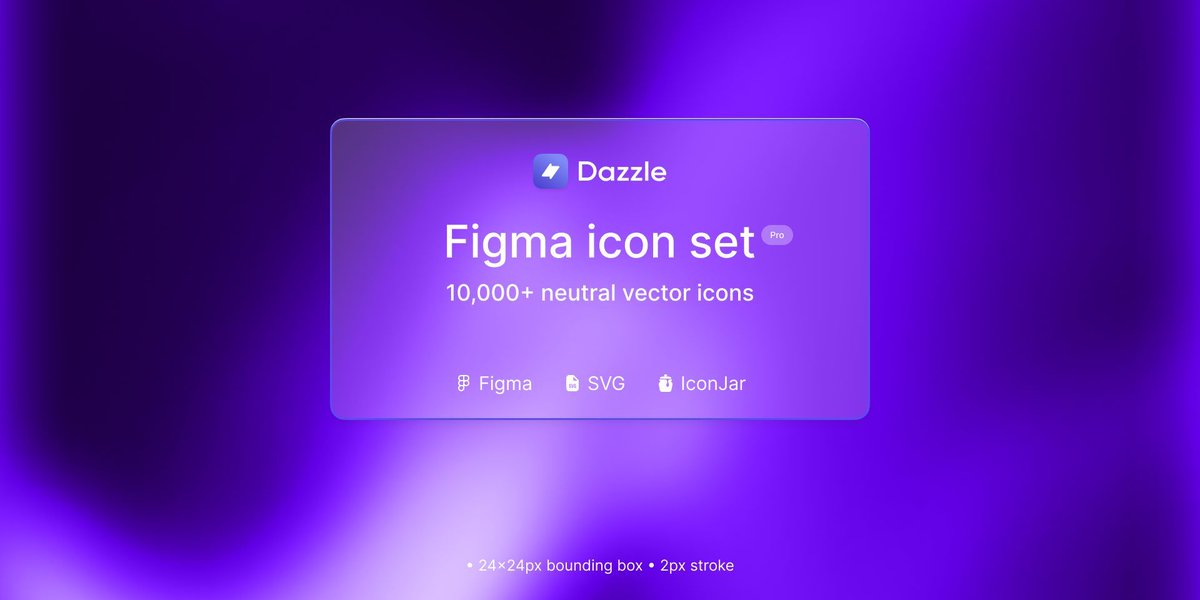 Temuujin_SH's tweet photo. Dazzle UI Icon Library

Elevate your designs with over 10,000+ high-quality icons that are scalable, customizable, and ready-to-use. Perfect for web, mobile, and app design projects! 🚀 https://t.co/JxSd6sKk1r