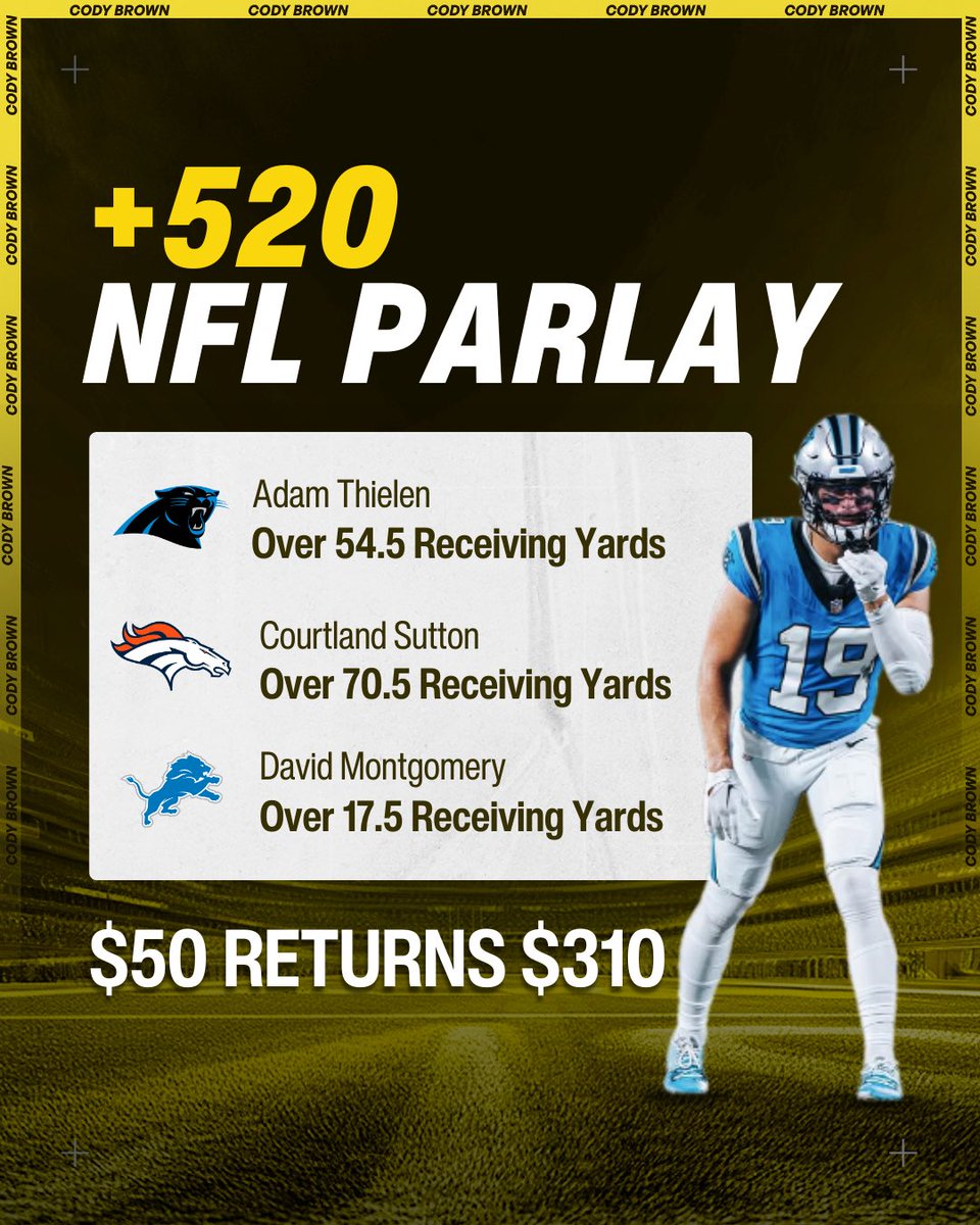 Cody Brown Bets tweet media