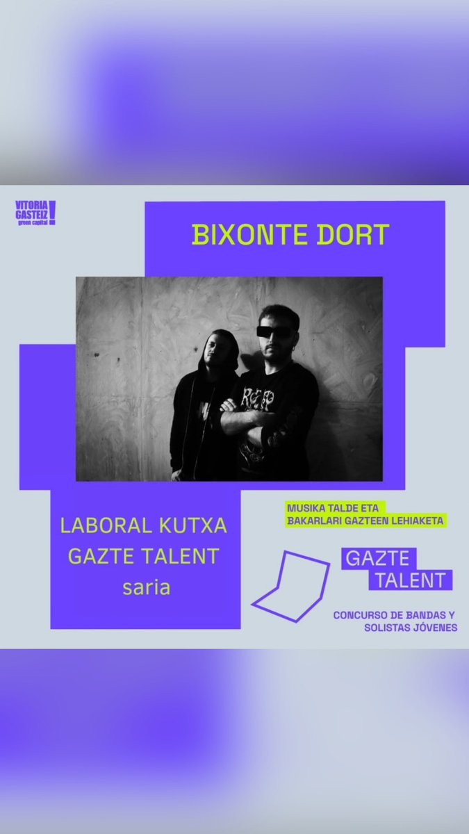 bixontedort's tweet photo. KRISTONAAAAA!!!💥🦬

Gazte Talent-eko irabazleak suertatu gara! Eskerrik asko!

¡Hemos resultado ganadores del concurso Gazte Talent! ¡Muchas gracias!

#bixontadagorda https://t.co/epJwMMtg4w