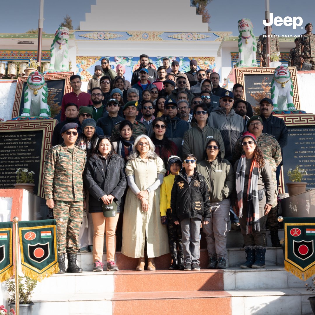 JeepIndia's tweet photo. The Legendary Jeep Trail continues to amaze as our explorers navigate breathtaking landscapes and thrilling paths. Stay tuned to see where the journey takes them next!
#jeep #jeepindia #jeeplife #OIIIIIIO #LJT_ #theresonlyone #LegendaryJeepTrails https://t.co/q40rytwEAk