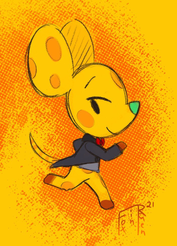 CallsatMidnight's tweet photo. Throwback of one of my favorite rodents for his Birthday ๐ฅฐ๐
#AnimalCrossing #ACNH #Chadder https://t.co/UwJ8JWIGZM