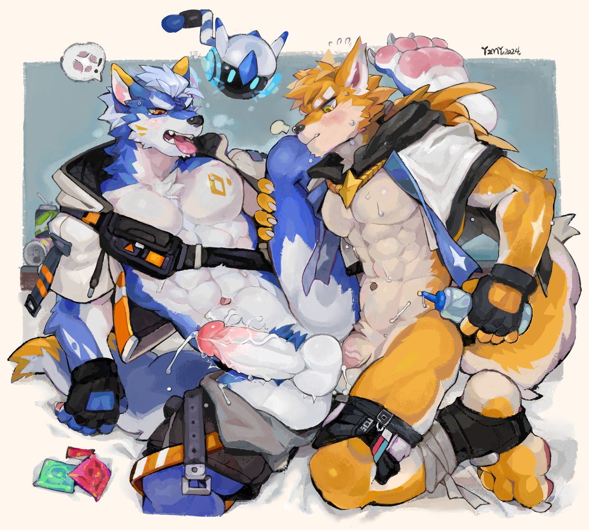 【NSFW委托⚠️】🐶💙🐶