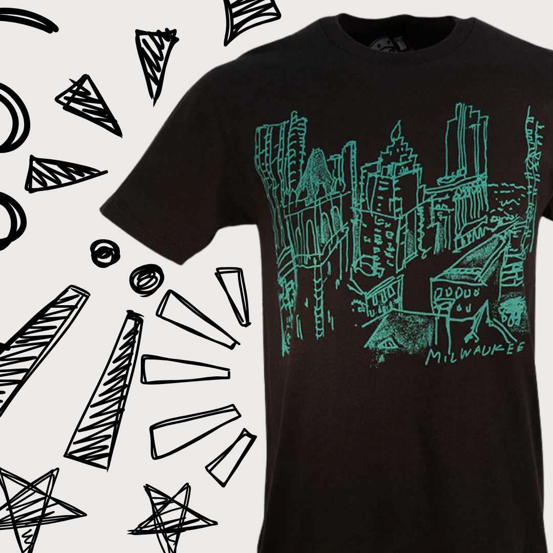 Sketchy, but in a good way. 📐✍️ #BrewCity #Milwaukee

brewcityonline.com/collections/t-…✍️