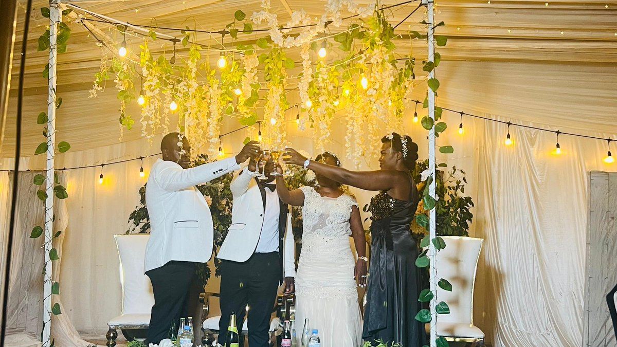 HFCofficial1997's tweet photo. Hallelujah Family Choir we are Celebrating the marriage of one of us Uwase Claudine and Her Husband Niyomwungeri Jean Bosco. Dear Sister we Wish you the best in your new journey and a happy Family. Thank you for your effort in Hallelujah Family Choir. https://t.co/L9Xe4DnuzZ