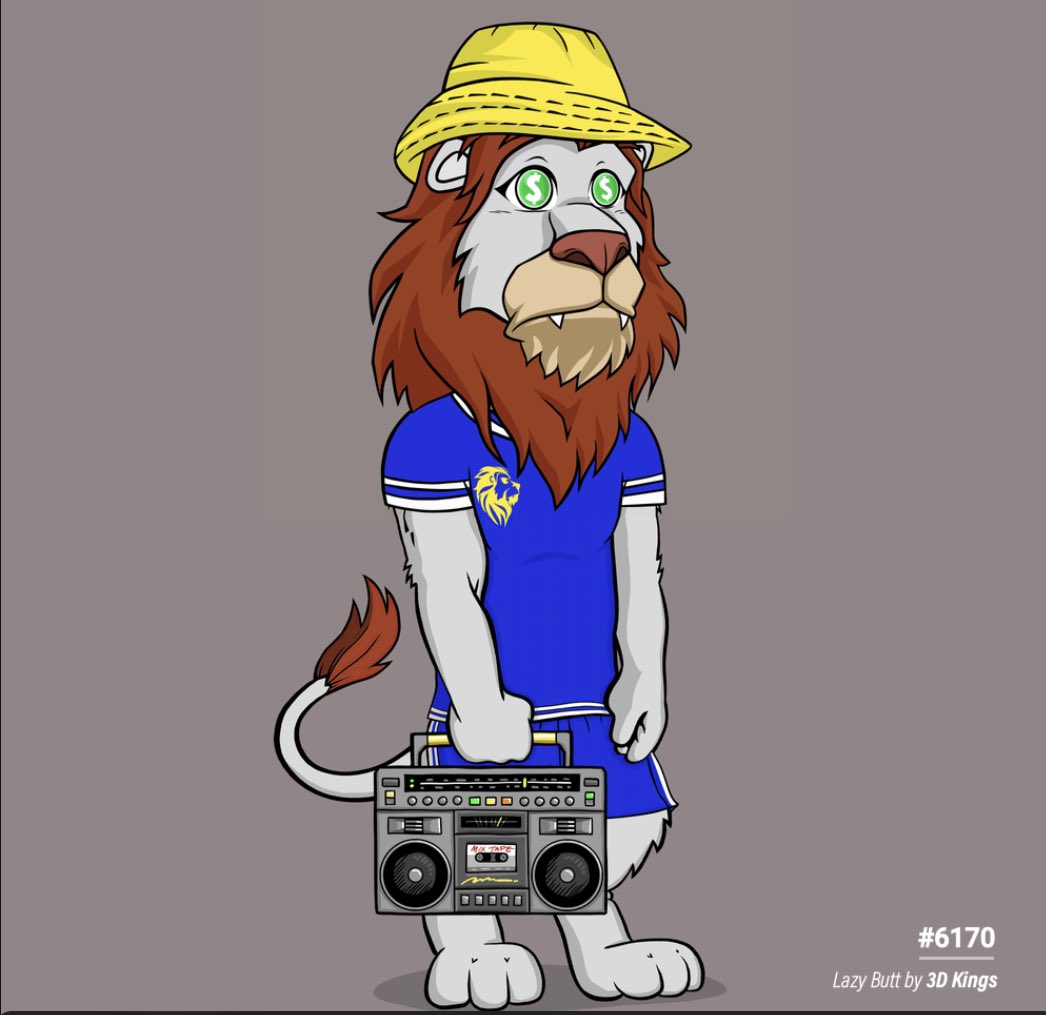 772nft's tweet image. Let’s Roar 🦁 #LazyMoney $LAZY