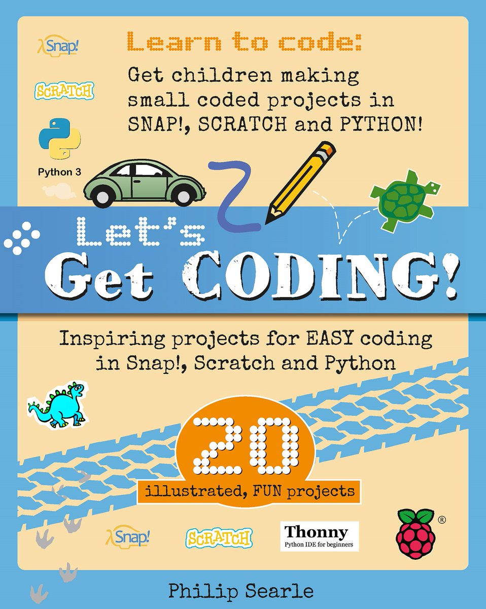 TarquinGroup's tweet photo. A great way to start coding -  for Scratch, Python or Snap! Have a look: sample pages &amp; contents here https://t.co/hB8TMvpmyu.

 #CodingResources #LearnToCode #ScratchProgramming #PythonForKids #SnapProgramming #TeachingCoding #STEMEducation #KidsCoding #ProgrammingForBeginners https://t.co/KZjS3CmOP0