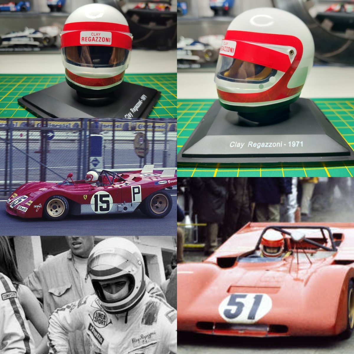 Rturcato83's tweet photo. Se avete preso in edicola il casco di #regazzoni sappiate che potete anche non prendere le decals tabaccaie Astor filter in quanto in Inghilterra e Germania Clay corse senza
#thebeardmancollection @f1 https://t.co/u1IicG6CIx