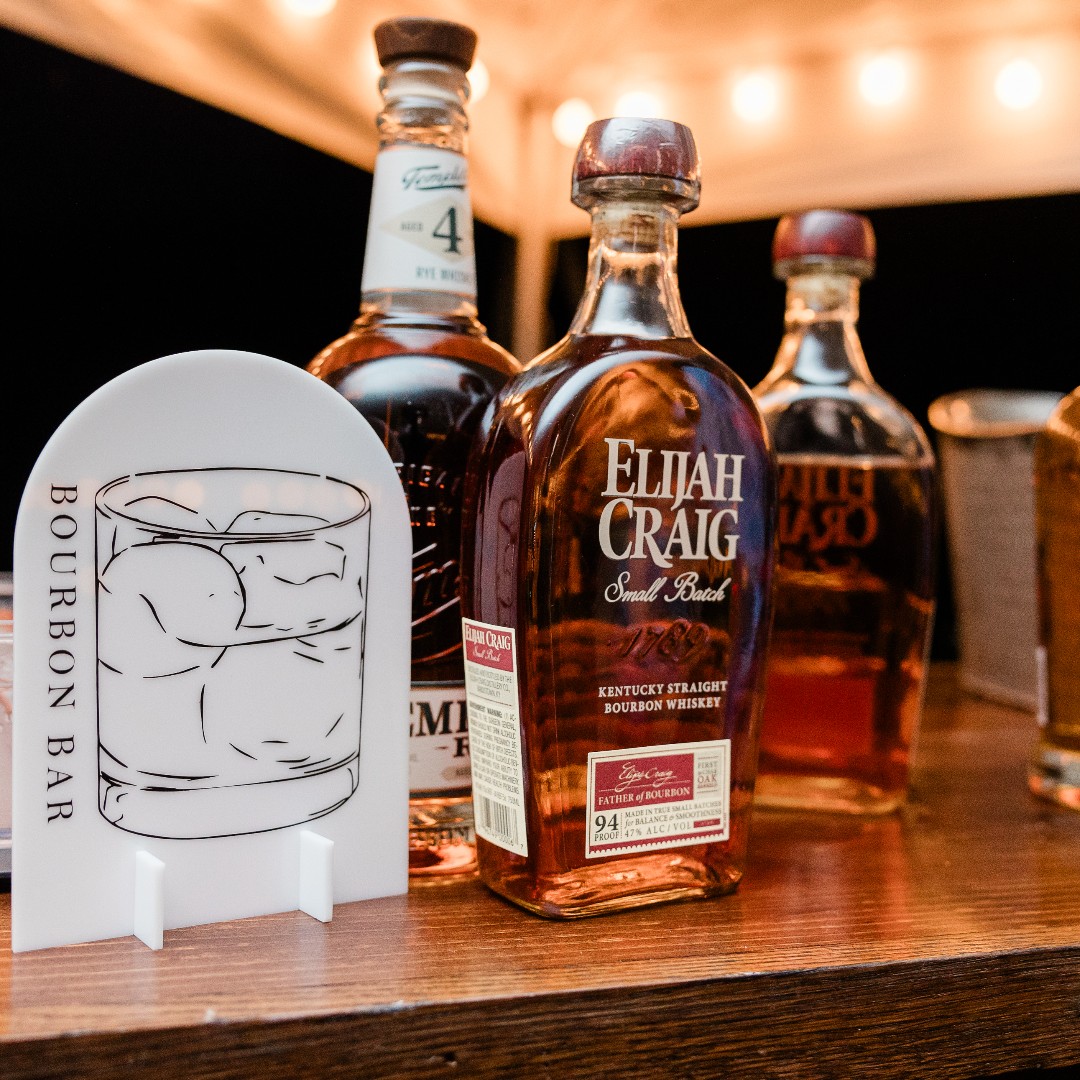 You had me at bourbon bar 🥃