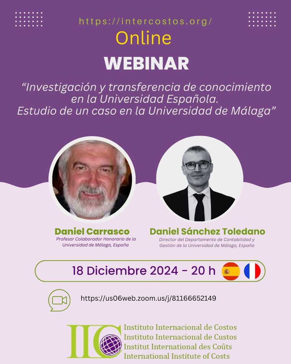 Instituto Internacional de Costos tweet media
