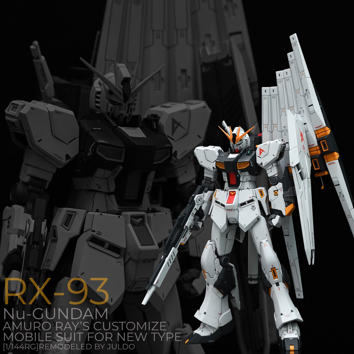 RX-93 Nu-GUNDAM rg144
#gundam #gunpla #bandai