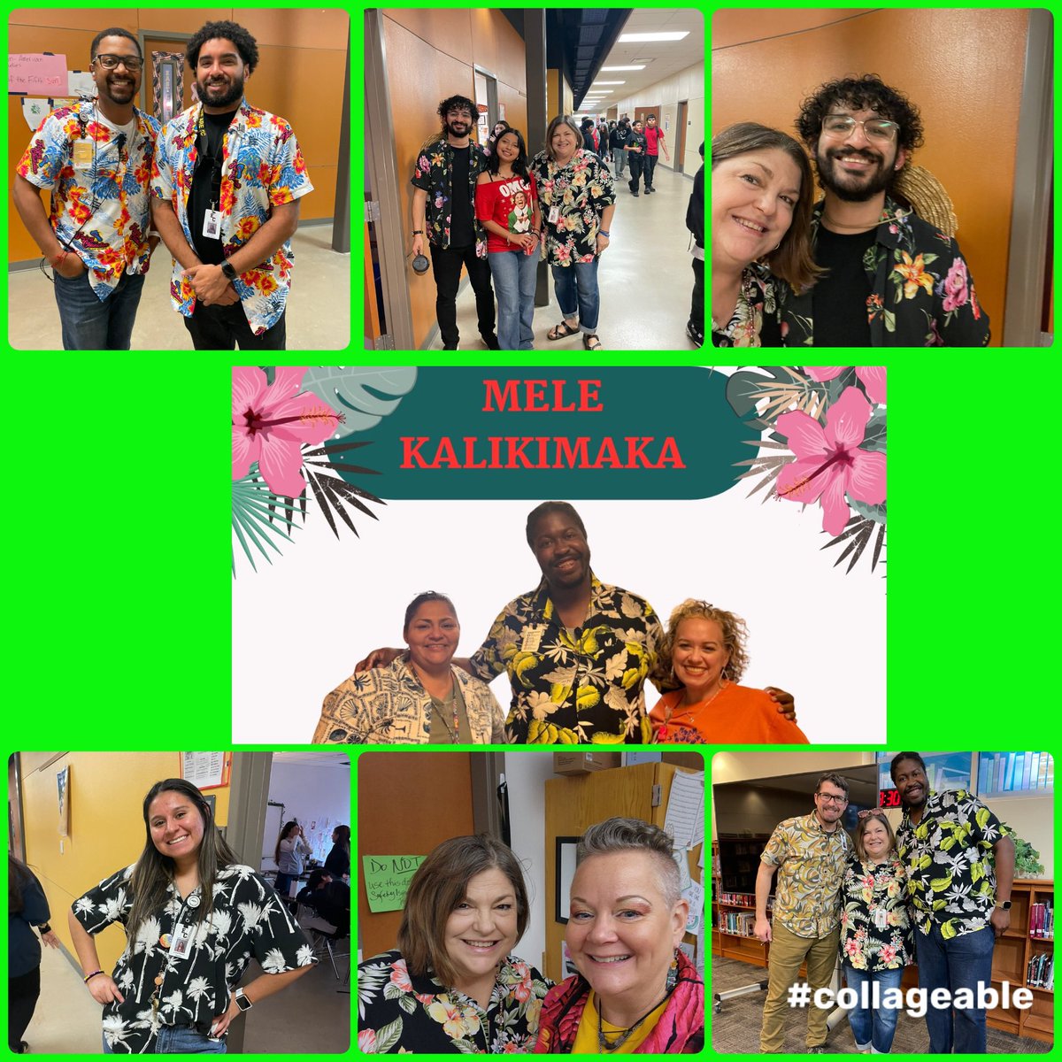 MaryJoJohnson85's tweet photo. Friday was Mele Kalikimaka🎅🏻🎄#24hornetschristmas #wearehornetfam #hornetpride #TogetherWeCan #echshornets #Leo https://t.co/vN0XvDv6jx