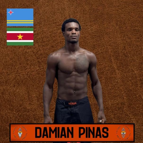 MMAScout (@justscoutingmma) on Twitter photo #19: Damian Pinas
7-1 Middleweight Representing Suriname & Aruba
22 Years Old, 100% Finish Rate
Sole Defeat By DQ, Finds Ways to Win in Chaotic Fights
Strong Athlete, Powerful Hands, Sole Defeat by DQ
<a href="/Mickmaynard2/">Mick Maynard</a> <a href="/seanshelby/">Sean Shelby</a> <a href="/danawhite/">danawhite</a> <a href="/ufc/">UFC</a> #19: Damian Pinas
7-1 Middleweight Representing Suriname & Aruba
22 Years Old, 100% Finish Rate
Sole Defeat By DQ, Finds Ways to Win in Chaotic Fights
Strong Athlete, Powerful Hands, Sole Defeat by DQ
<a href="/Mickmaynard2/">Mick Maynard</a> <a href="/seanshelby/">Sean Shelby</a> <a href="/danawhite/">danawhite</a> <a href="/ufc/">UFC</a>