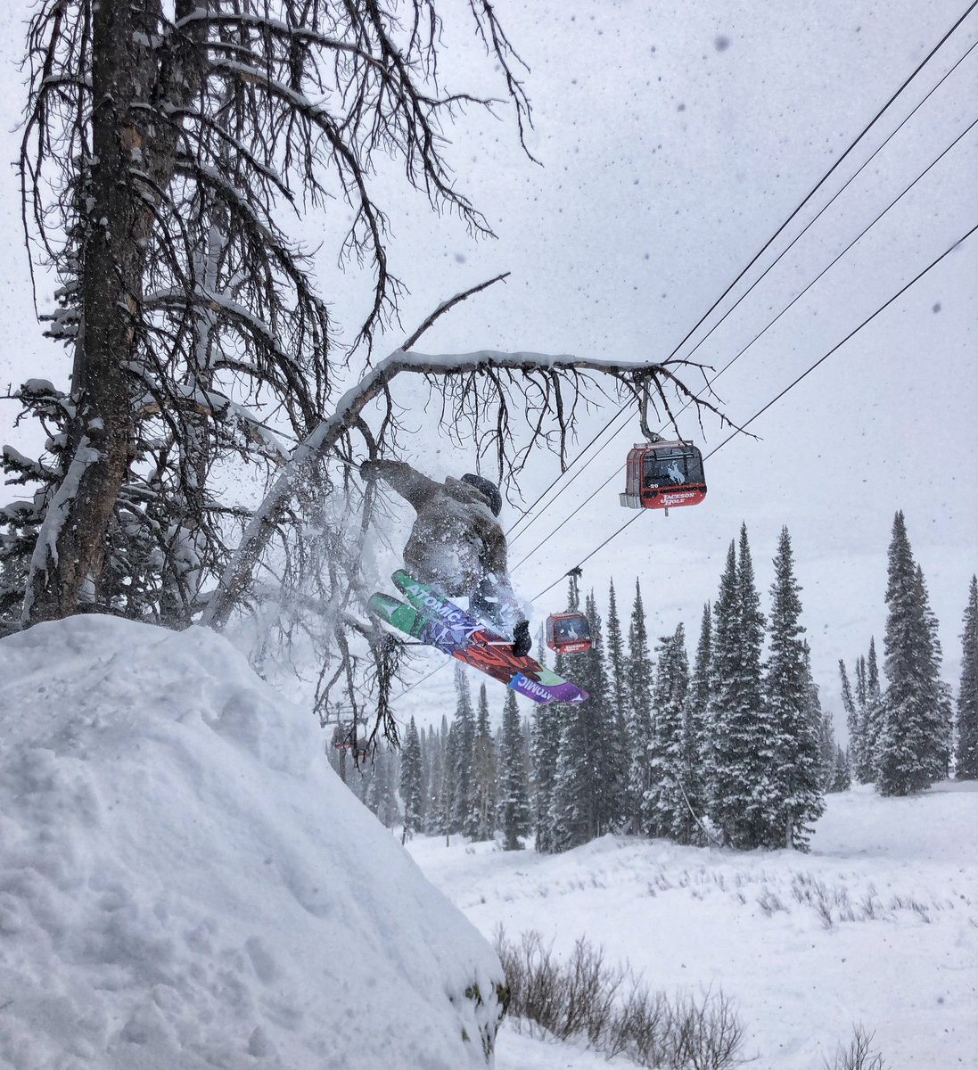 The Bridger Gondola is open at <a href="/jhski/">Jackson Hole</a> which means hits like these are on the way