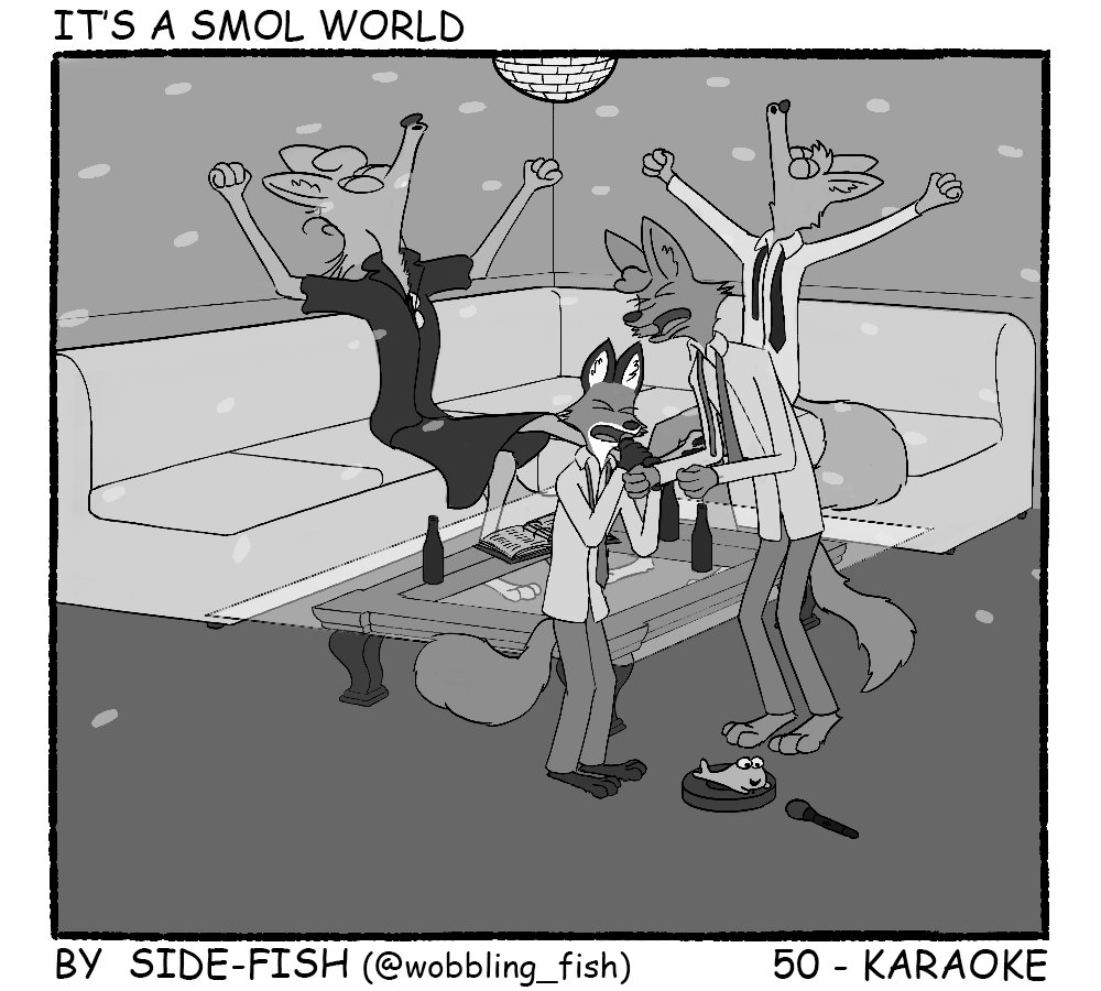 asmolworldcomic's tweet photo. It's finally done. Comic 50 marks the end of volume 1. I know it's been a slow ride, but we've finally gotten here 😃

Thanks to @imako_dankel for the coloring of this 🙃

#its_a_smol_world https://t.co/3t0qnCj2Gp