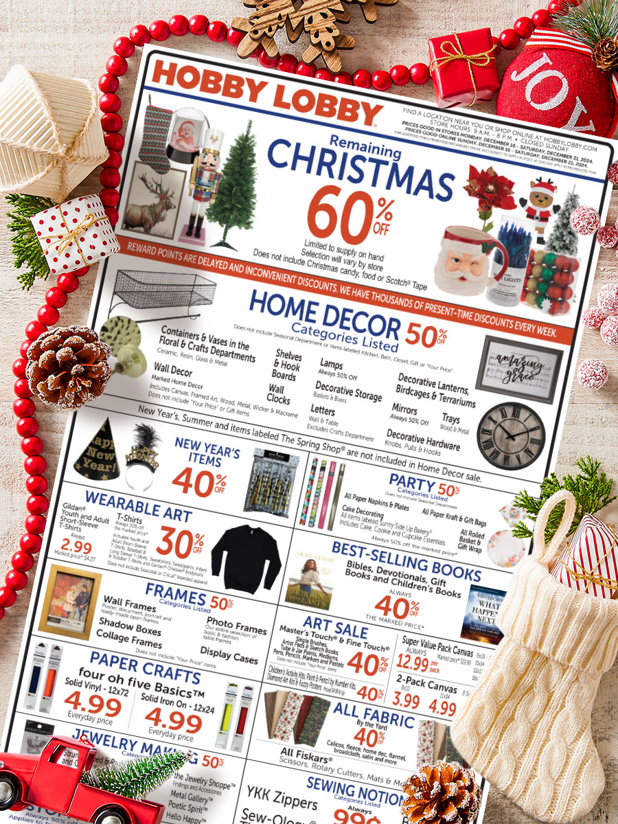 Hobby Lobby Weekly Sales Ad Hobby Lobby Celebrates Grand Opening Of