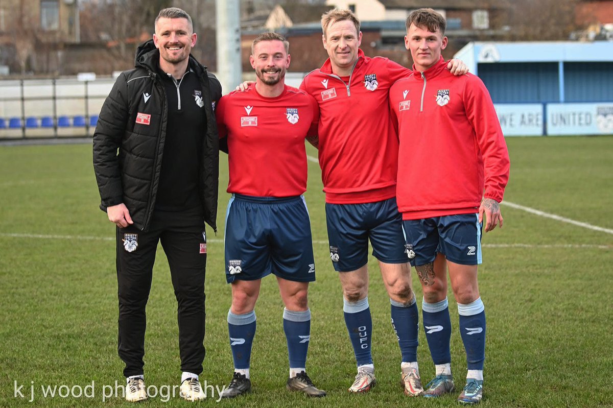 Very fortunate to be a part of this team 💪  <a href="/OssettUnited/">Ossett United FC</a>