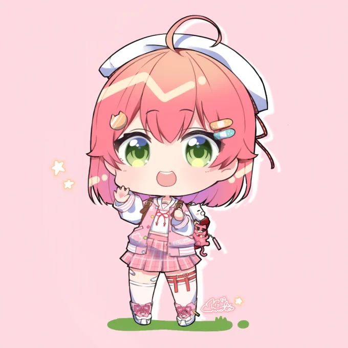にゃっはろ～なみこちゃん#miko_Art 