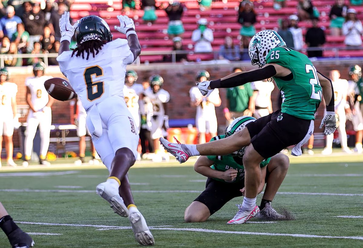 SportsDayHS's tweet image. “I’ve never actually had a kick win a game, but I’ve dreamed about it a lot. It is the best feeling.’’ 

Last-second field goal sends @CarrollDragonFB to 11th state championship appearance 🐉🏆 ⬇️

Story: dallasnews.com/high-school-sp…

#txhsfb