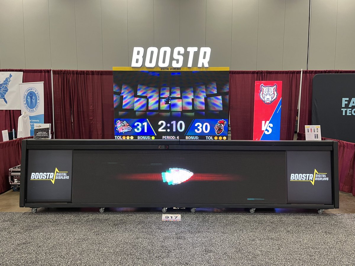 BoostrDisplayFL's tweet image. 2024 @NIAAA9100 Conference!
Stop by and see @bmarinakjr @CoachdelaFe @crowe_carson @BlakeSanderson1  for more details!
@BoostrDisplays rolling big-time!!!