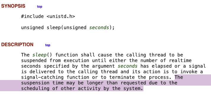 Reminder that sleep() isn't always accurate. 

Are there any other methods to implement timers?