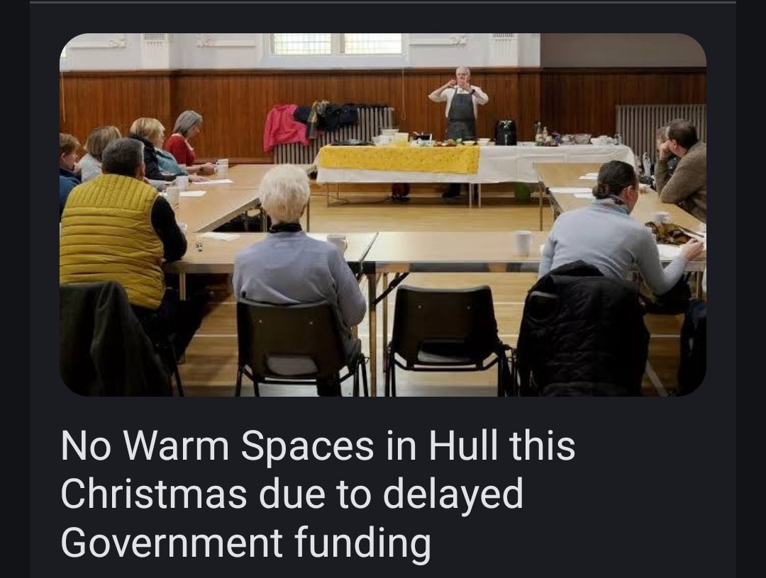 davepenrose66's tweet image. So @UKLabour @Keir_Starmer can't even get warm spaces ready for the elderly and needy  #staycold