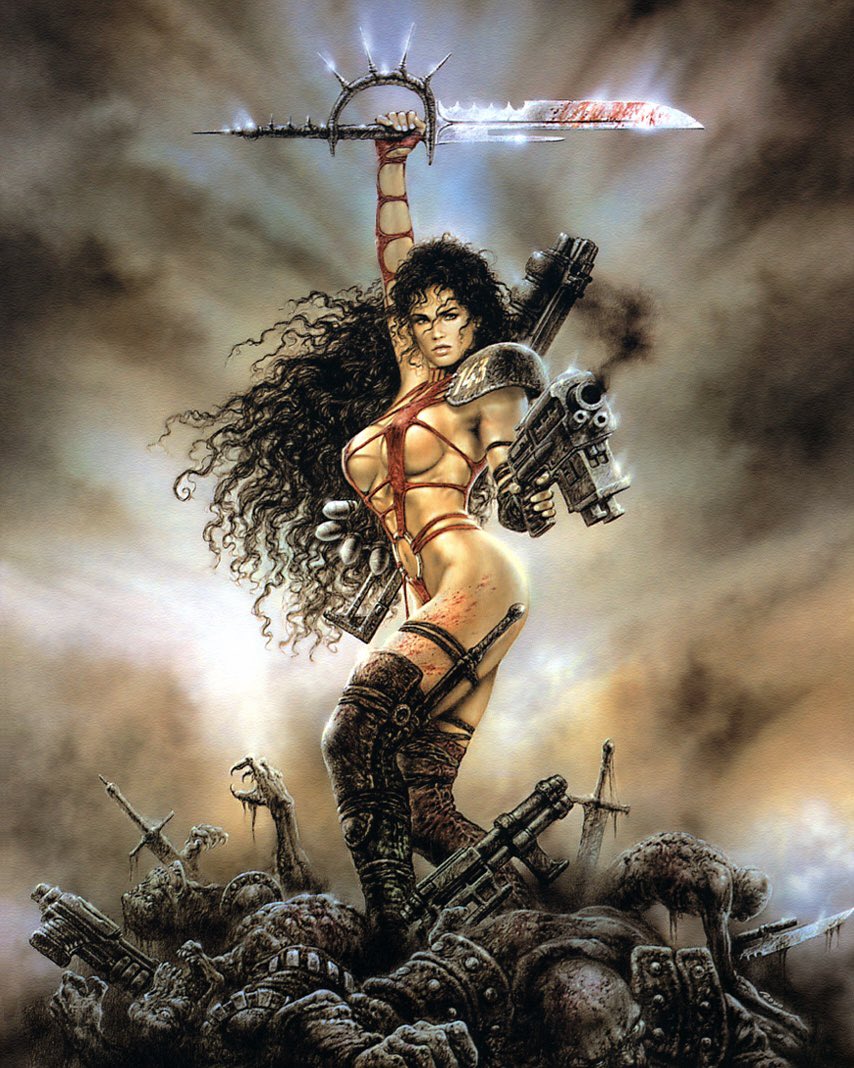 Heavy Metal Magazine (@heavymetalink) on Twitter photo ‘Julie Strain’ by Spanish artist Luis Royo. <a href="/LuisRoyoOficial/">Luis Royo</a> ‘Julie Strain’ by Spanish artist Luis Royo. <a href="/LuisRoyoOficial/">Luis Royo</a>