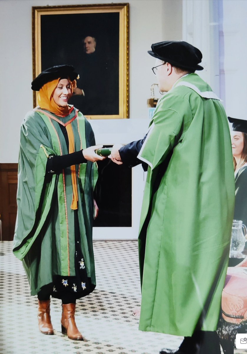 Congratulations to Dr Amna Khatun and Dr Anthony Griffiths who both graduated on Friday 🥳 #PhD #graduation #CDT