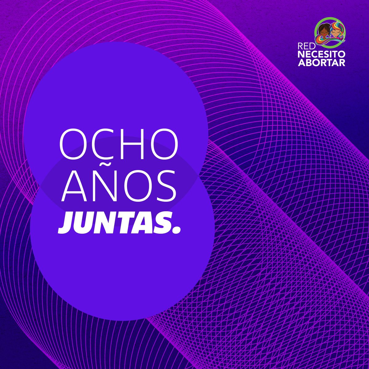 8 años acompañado decisiones, abortos libres, tejiendo redes, acuerpando, construyendo alianzas y vamos por más…

Juntas para eliminar el estigma, para garantizar tu derecho al aborto.

Gracias a todas las maravillosas acompañantes de esta red.