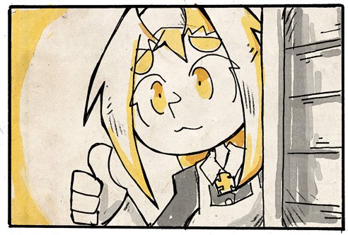 Chapter 28 of Lotta Svärd is now pretty much drawn & proofread. I only need to draw the coverart and it'll be good to go somewhere around next week.
