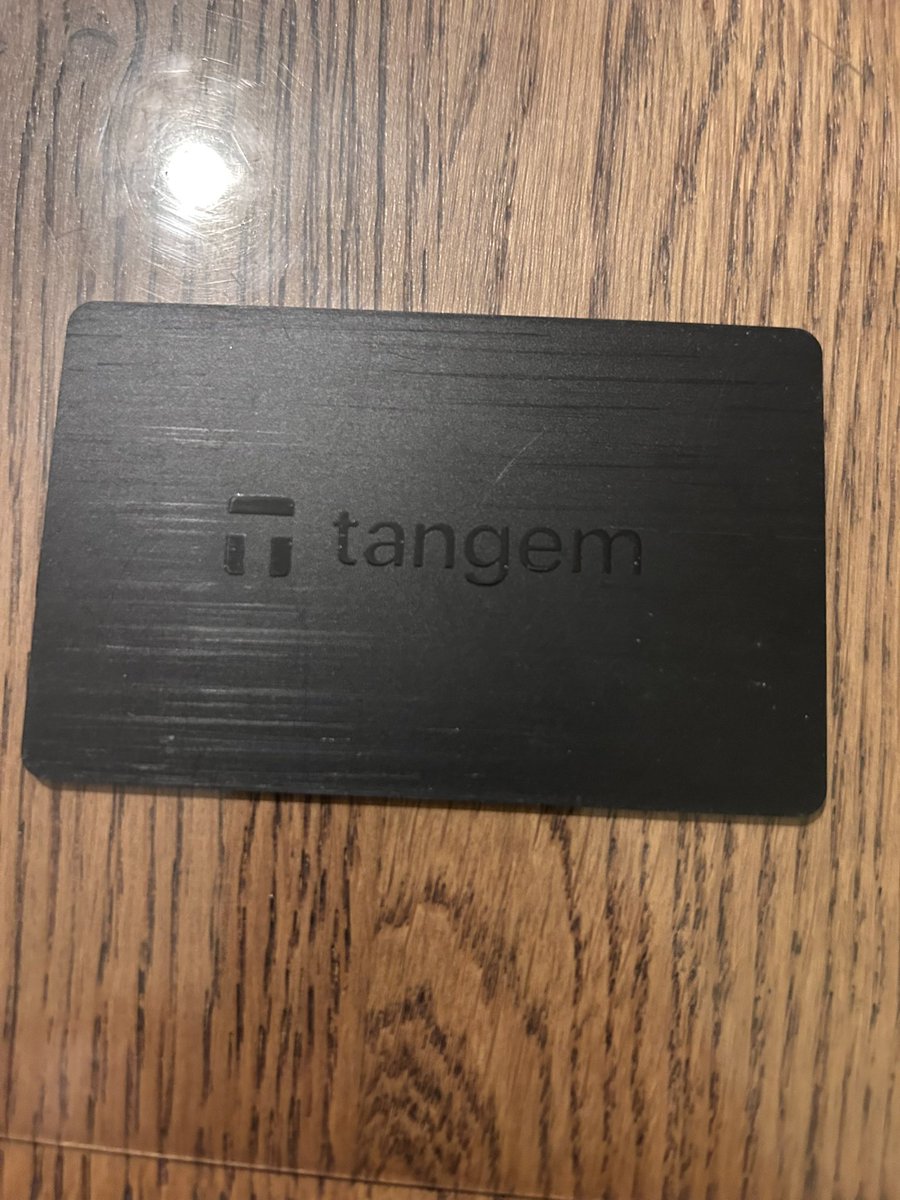 Jan_schiek's tweet photo. @Tangem #WhyTangem
@Tangem
I chose to use Tangem because its the best cold wallet in the market and also perfect for traveling around the world . https://t.co/youW8wXu0r