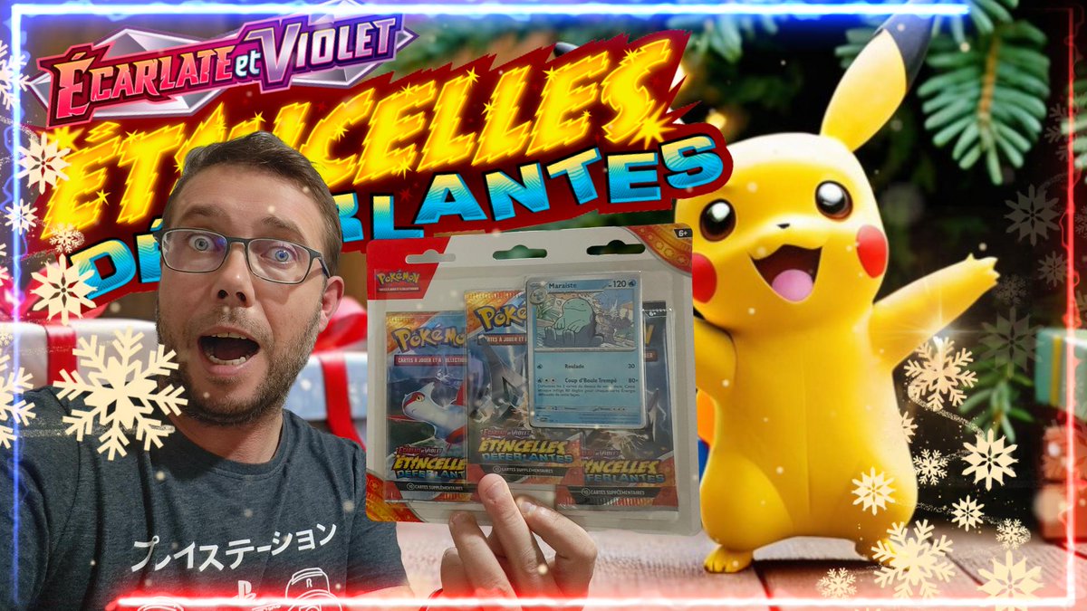 Nouvelle vidéo étincelle déferlante sur ma chaîne youtube ,aller on a bientôt franchi la barre des 200 abos encore un petit coup de pouce 👍💪😉
#pokemon #tcg #tcgpokemon #pokemontcg #ouverturepokemon #valouzz #michou #namsso