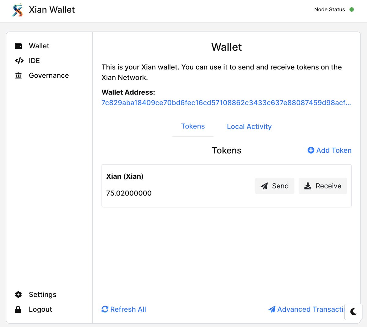 Phython_xianmax's tweet photo. ✪Did you know❓

The Xian browser wallet is a web-based wallet that allows you to interact with Xian's smart contracts from your browser. It offers an intuitive UI for interacting with Xian dapps and It provides tools to interact and deploy Smart Contracts 

#python #L1 #AI https://t.co/2XJiAqXlLJ
