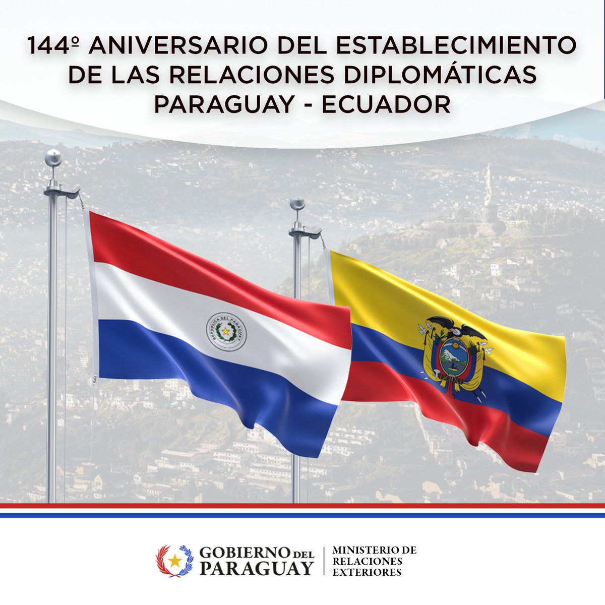 Embajada del Paraguay en Ecuador tweet media