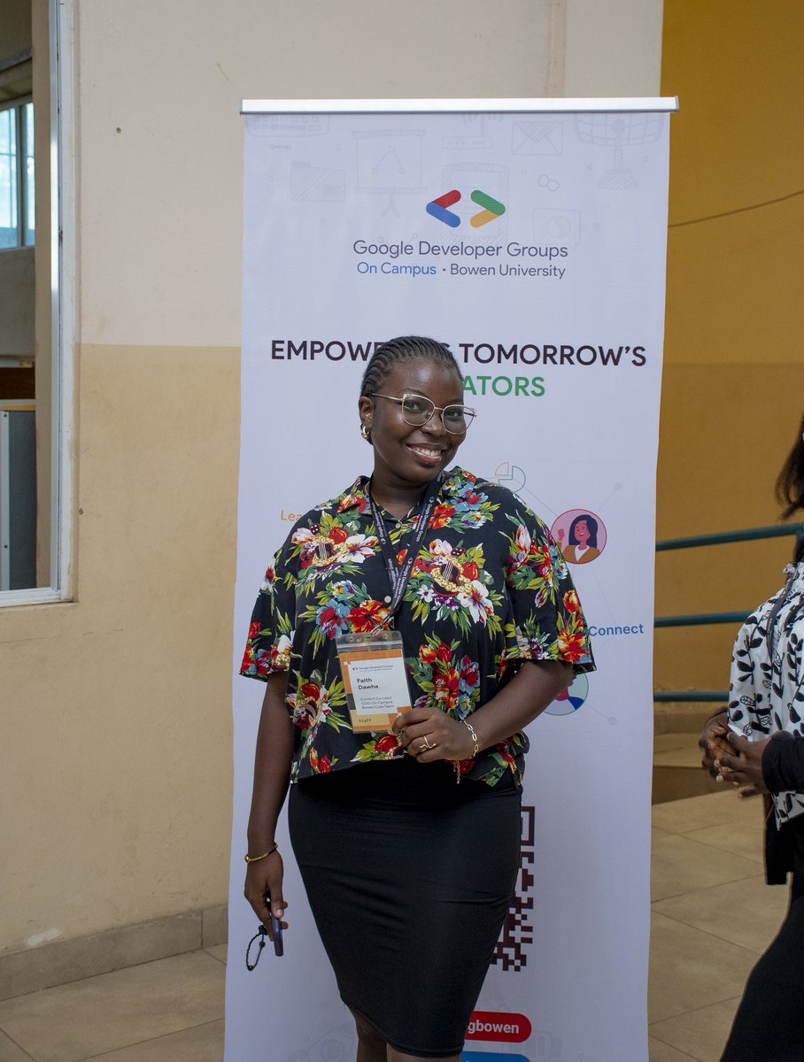gdgoc_bowen's tweet image. #TechFrontiers #GDGonCampusBowen 😍