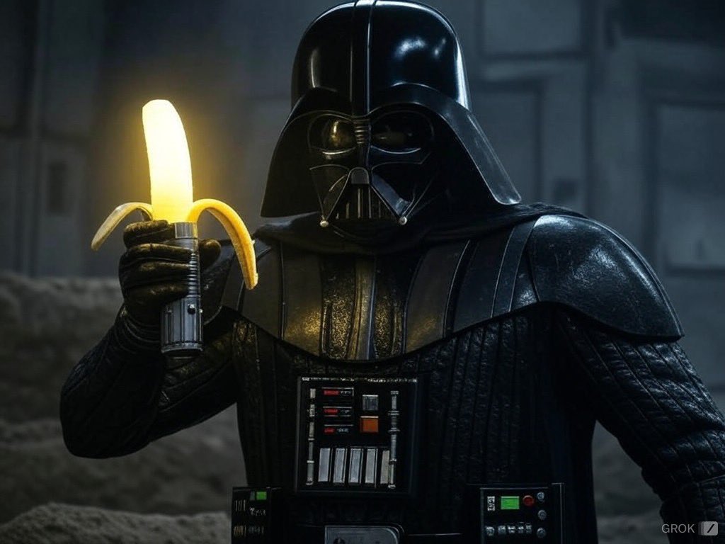 DanielConnors's tweet photo. “I find your lack of potassium disturbing”
#Vader #Bananakin https://t.co/OwEKy67awQ