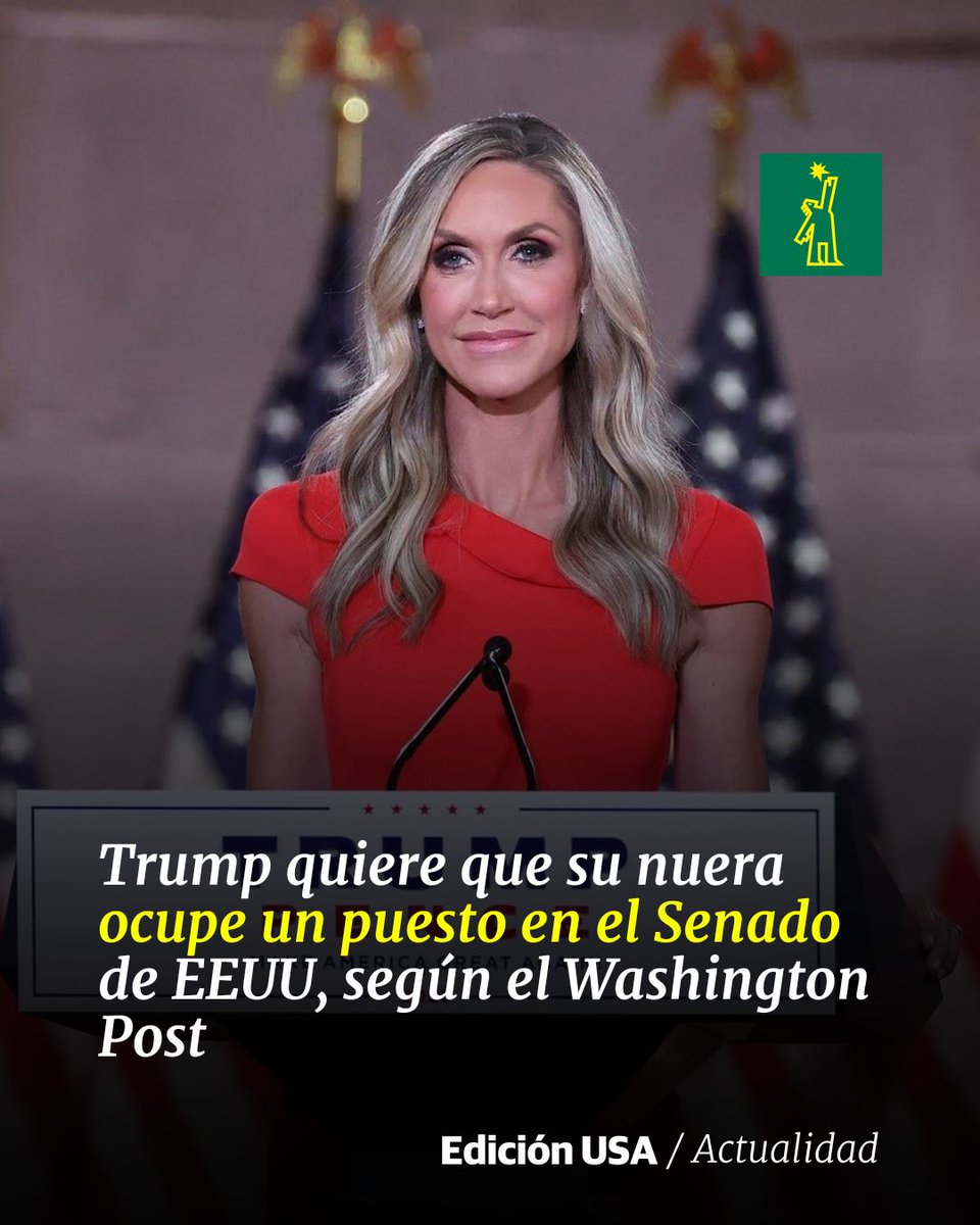 DiarioLibre's tweet photo. 🇺🇸 |#DiarioLibreUSA| Las fuentes familiarizadas con el asunto dijeron al rotativo que DeSantis está considerando seriamente a Lara Trump
🔗https://t.co/ArWjou1Kzl
#DiarioLibre #DonaldTrumpm #LaraTrump https://t.co/e2oBkh4Ygn