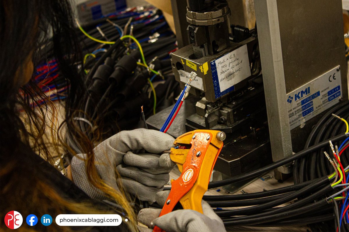 PhoenixCablaggi's tweet photo. ⚡ Lavorazione aggraffatura faston  🔌

#phoenix #phoenixcablaggi #phoenixelectronicsystem #cavi #cavo #cablaggio #elettrico #cablaggi #elettrici #quadrielettrici #quadroelettrico #assemblaggio #rieti https://t.co/BLDXfZo8yx