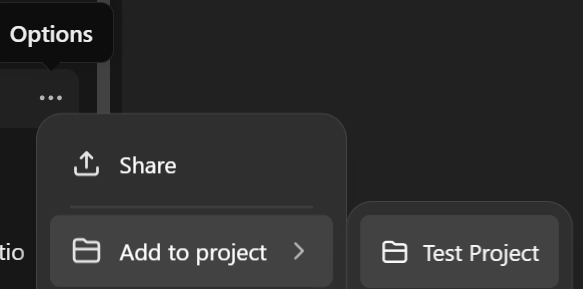 jongallant's tweet image. Much needed "Projects" in ChatGPT - you can move existing chats to projects...but just a heads up, once you do that chat isn't available on mobile (iPhone).
projects: help.openai.com/en/articles/10…
mobile issue: reddit.com/r/OpenAI/comme… - @OpenAI update on that?