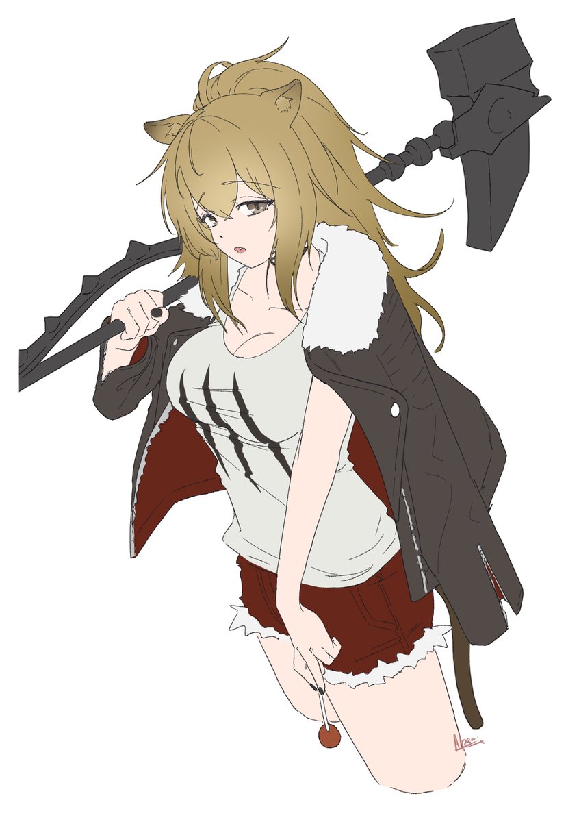 シージ(アークナイツ) 「」|Alpacaのイラスト