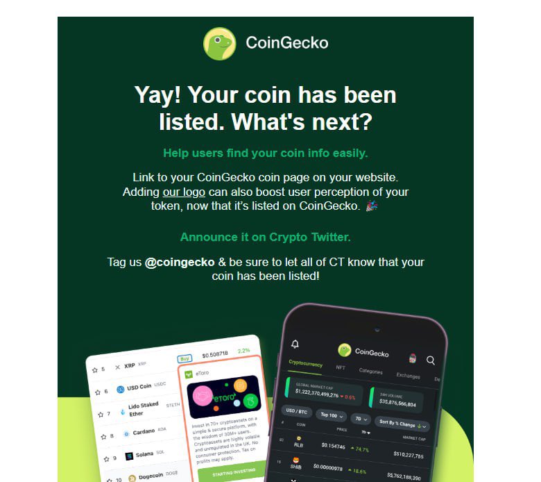 $SOX is now listed on <a href="/coingecko/">CoinGecko</a> in the first 48 hours since launch.

coingecko.com/en/coins/sox

This is just one of the many things yet to come. 

Stay tuned 🧦