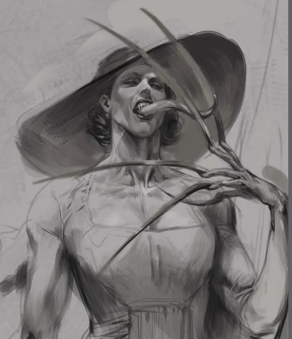 sketch                   vs                final 