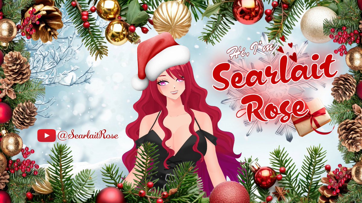 searlaitrose's tweet photo. IT's that time of Year!!
#Christmas2024 #holidayseason #Vtuber #newvideosoon #VtuberEN #indievtuber #gamer #games #profilepic https://t.co/oT7pw5D1Gl