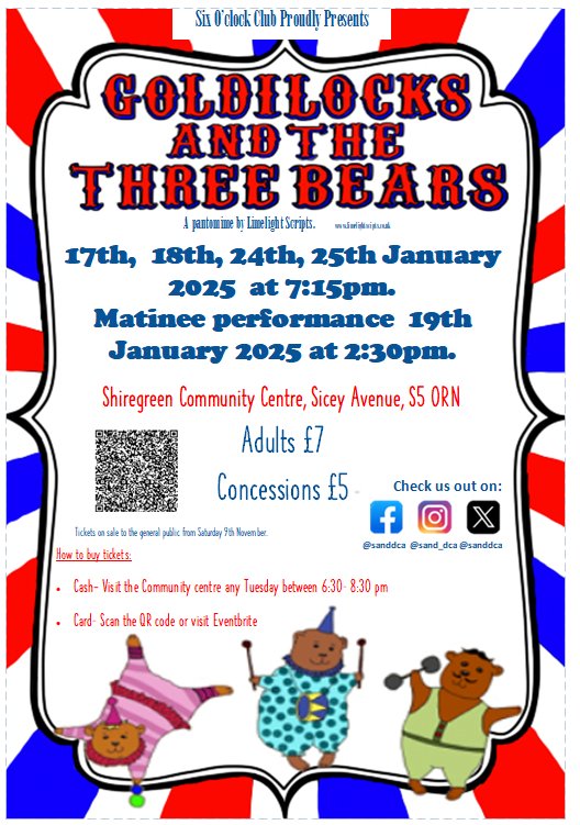 Sunday rehearsals are in full swing! Tickets are flying off the shelves, but there's still a chance to grab yours! 🐻🐻‍❄🧸👱‍♀️🌲