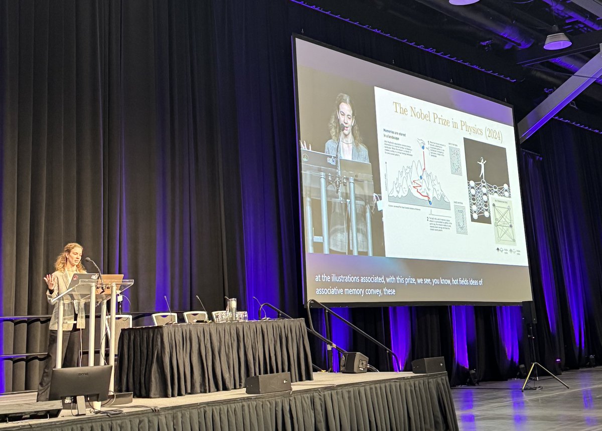 Michela Paganini (@wondermicky) on Twitter photo Starting the last day at #NeurIPS2024 bright and early with the workshop on Machine Learning & the Physical Sciences #MLPS204
Always amazing to be back where it all started, with such an inspiring group of researchers. <a href="/marielpettee/">Mariel Pettee</a> setting the stage with this year’s <a href="/NobelPrize/">The Nobel Prize</a> Starting the last day at #NeurIPS2024 bright and early with the workshop on Machine Learning & the Physical Sciences #MLPS204
Always amazing to be back where it all started, with such an inspiring group of researchers. <a href="/marielpettee/">Mariel Pettee</a> setting the stage with this year’s <a href="/NobelPrize/">The Nobel Prize</a>