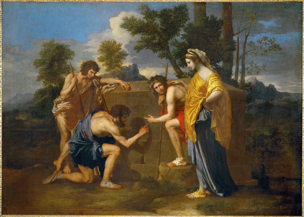 KhalilSamia_'s tweet photo. @xmuse_ Et in Arcadia ego (Poussin) https://t.co/XgUM1qZT9F