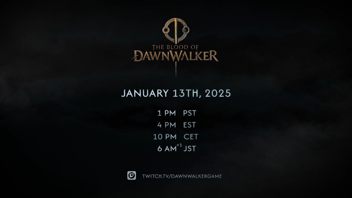 The Blood of Dawnwalker — Title Reveal &amp; Game Reveal Event Announcement youtube.com/watch?v=eeH0HM…

single-player open-world dark fantasy action-RPG from Rebel Wolves (former CD Projekt Red devs)/Bandai Namco - PS5/Xbox/PC