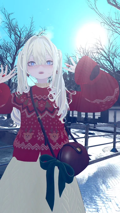 #わーたん部 冬の朝のもこもこガールズ 