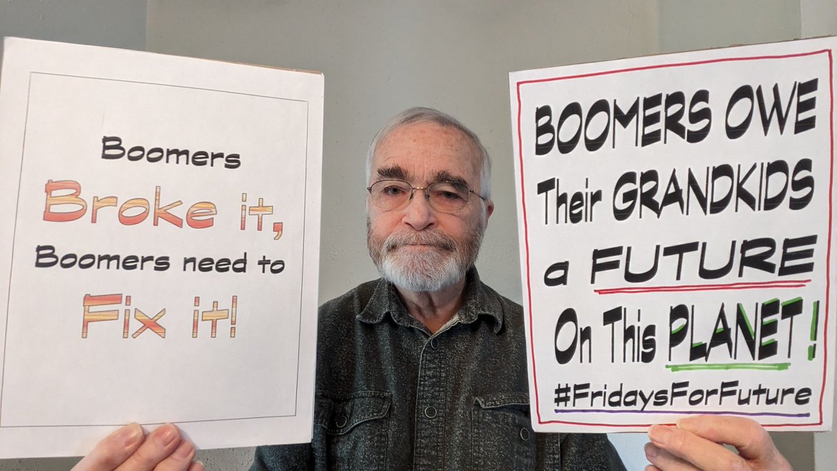 davidpmerriam's tweet photo. #DigitalStrike week 230
Leaders, STOP dragging your feet on #ClimateAction! Look at the dying #planet we are leaving to future generations!
#ClimateActionNOW
#PhaseOutOil
#ClimateStrikeOnline
#FridaysForFuture
#BoomersForClimateJustice
@POTUS @VP @ClimateAtState
@Sen_JoeManchin https://t.co/S8kVRu9awW