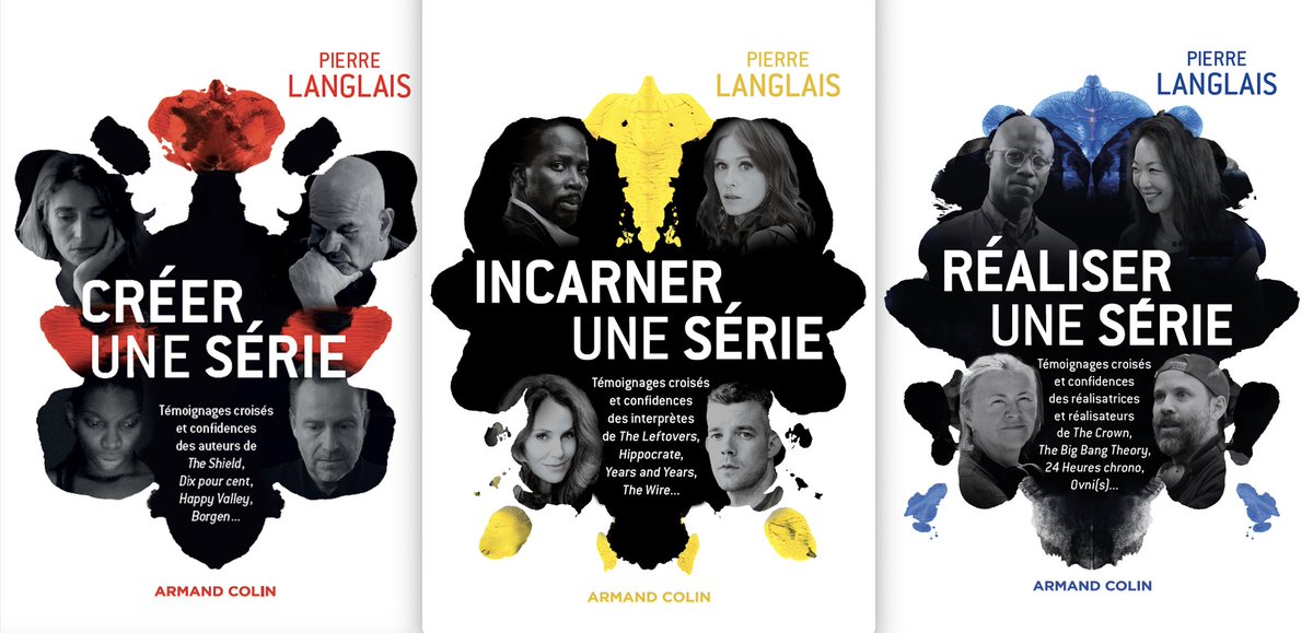 🎁 🎄🎅🏻 Vous cherchez un cadeau pour une ou un passionné de séries ? En toute objectivité je vous suggère ma trilogie « Créer / Incarner / Réaliser une Série », chez Armand Colin. Mille pages dans les coulisses de la création des séries… dunod.com/livres-pierre-…