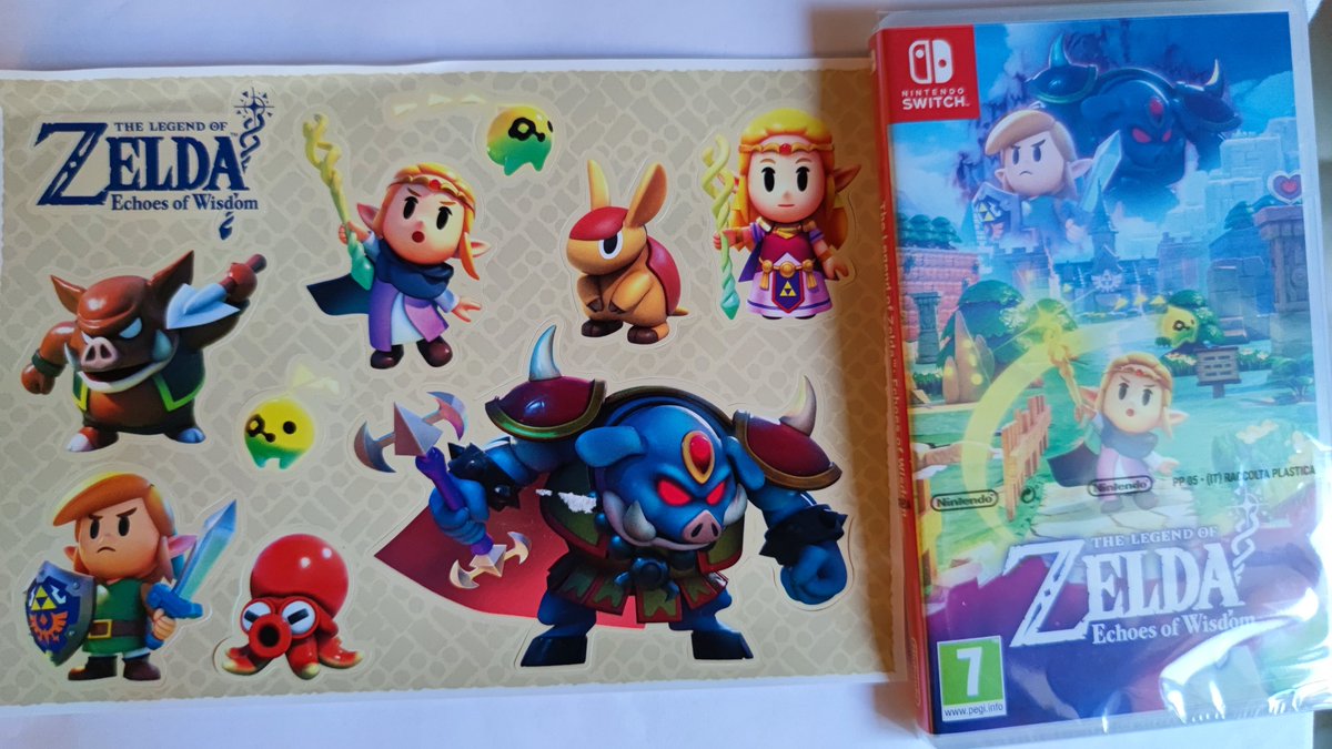 Javiii83's tweet photo. Zelda se prepara para vivir los ecos de su vida con @xtralife_es!!!!! Gracias a @LinkToPodcast y a la extrallamada ya tengo mi copia física de este juegazo con Zelda como protagonista. https://t.co/S88ehzcYM4